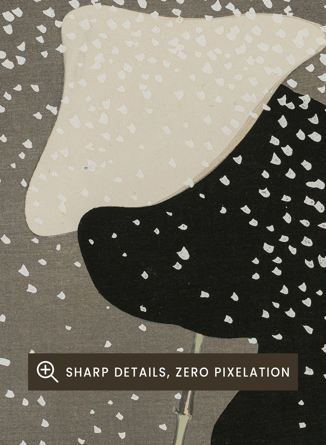 Kamisaka Sekka "Swirling Snow" Art Print