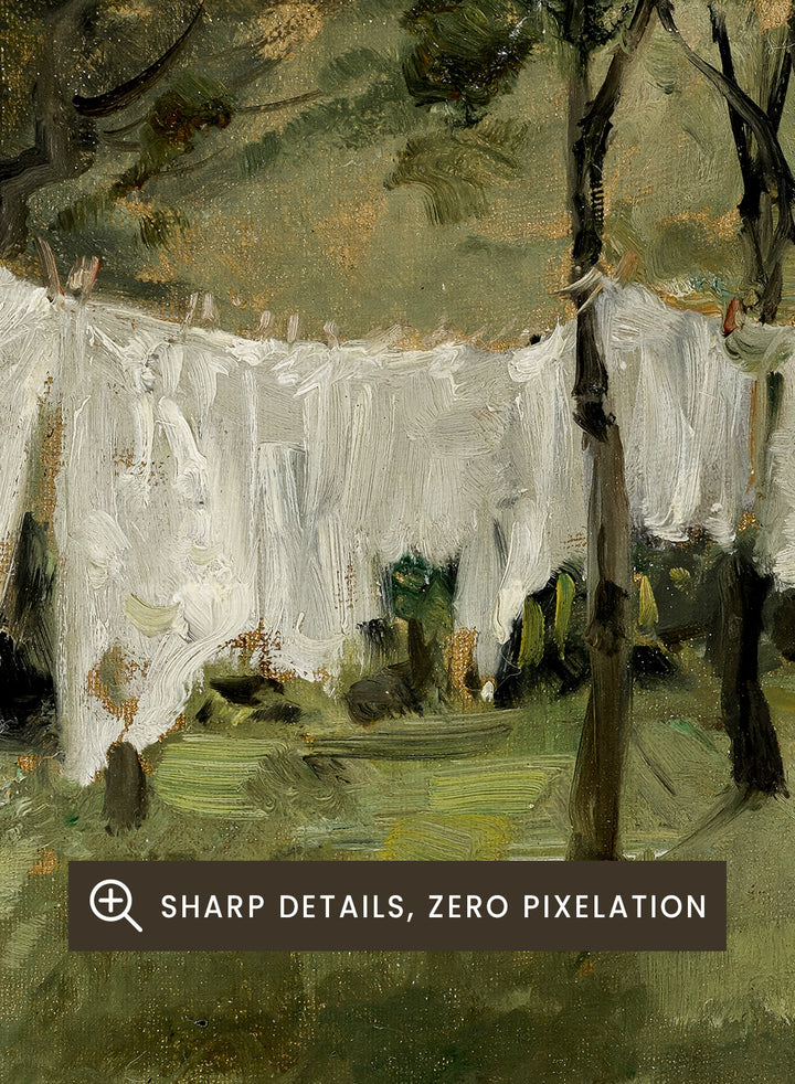 "Clothesline" Art Print