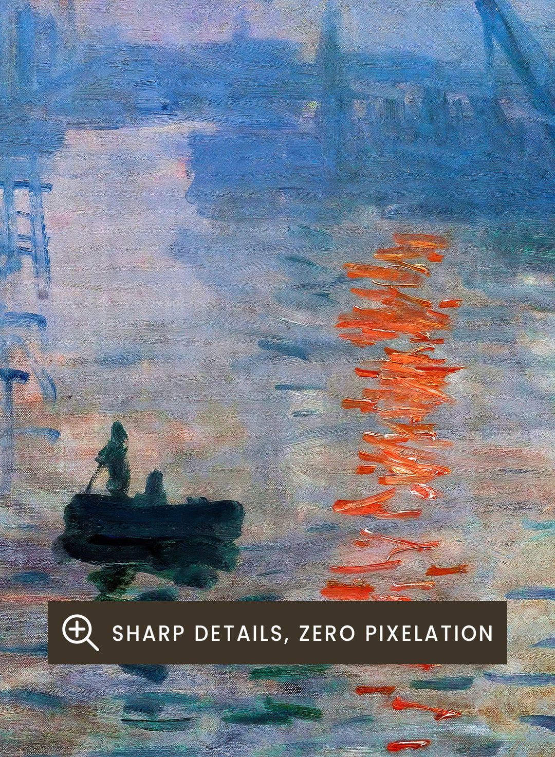 Claude Monet Impression, Sunrise Art Print