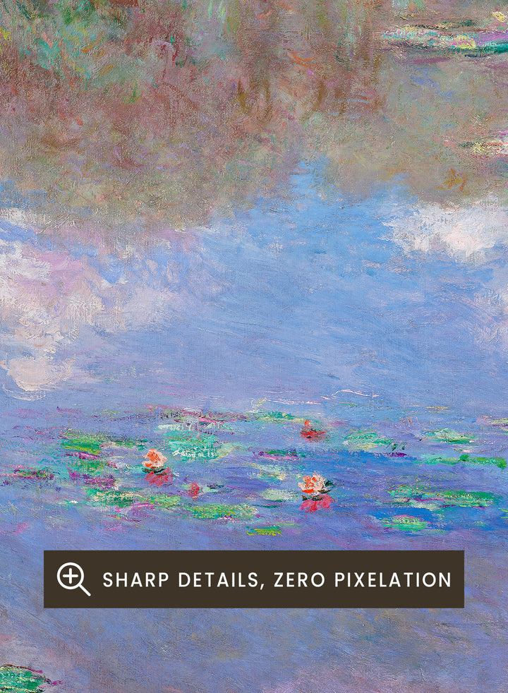 Claude Monet The Water Lily Pond (Clouds) Art Print