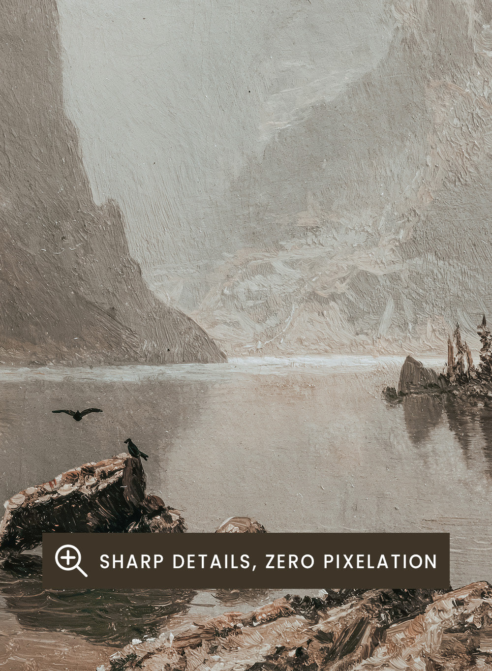 "Western Landscape" Art Print