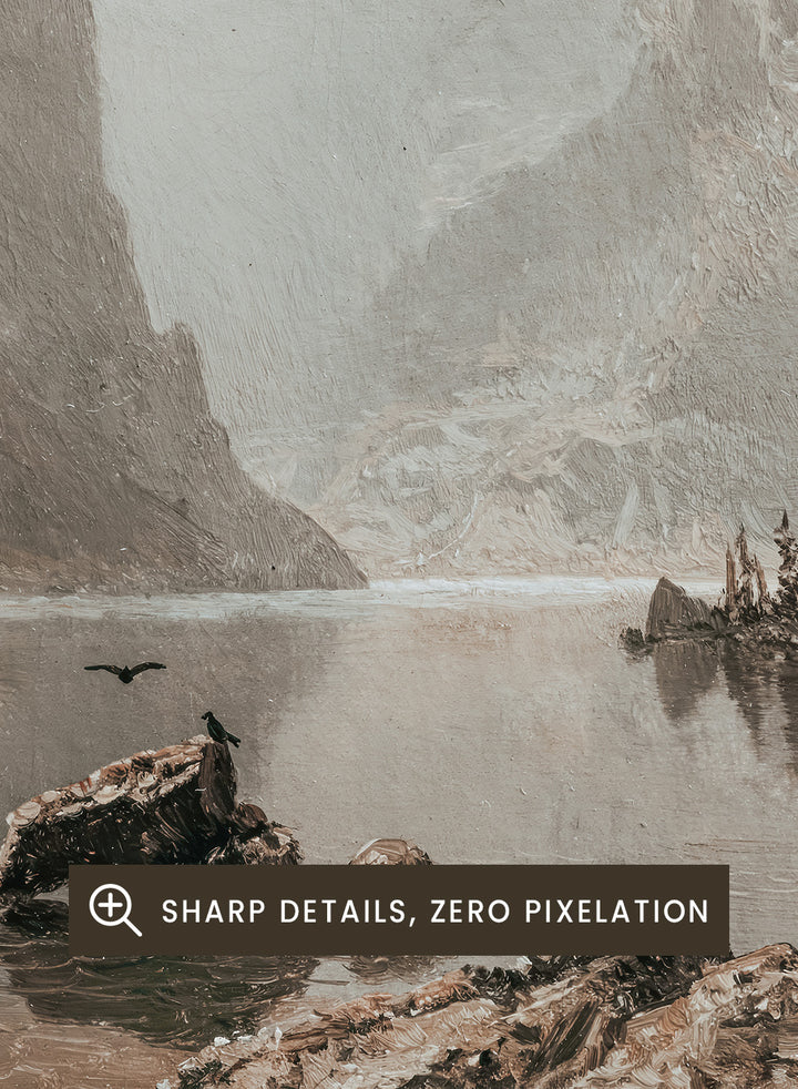 "Western Landscape" Art Print
