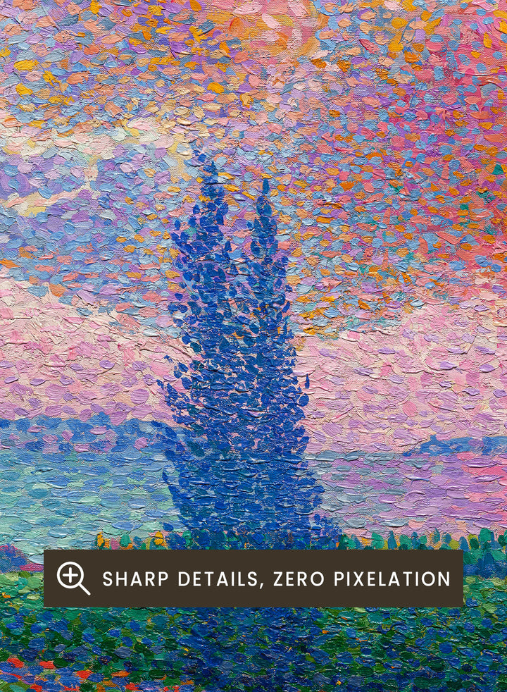 The Pink Cloud by Henri-Edmond Cross Print