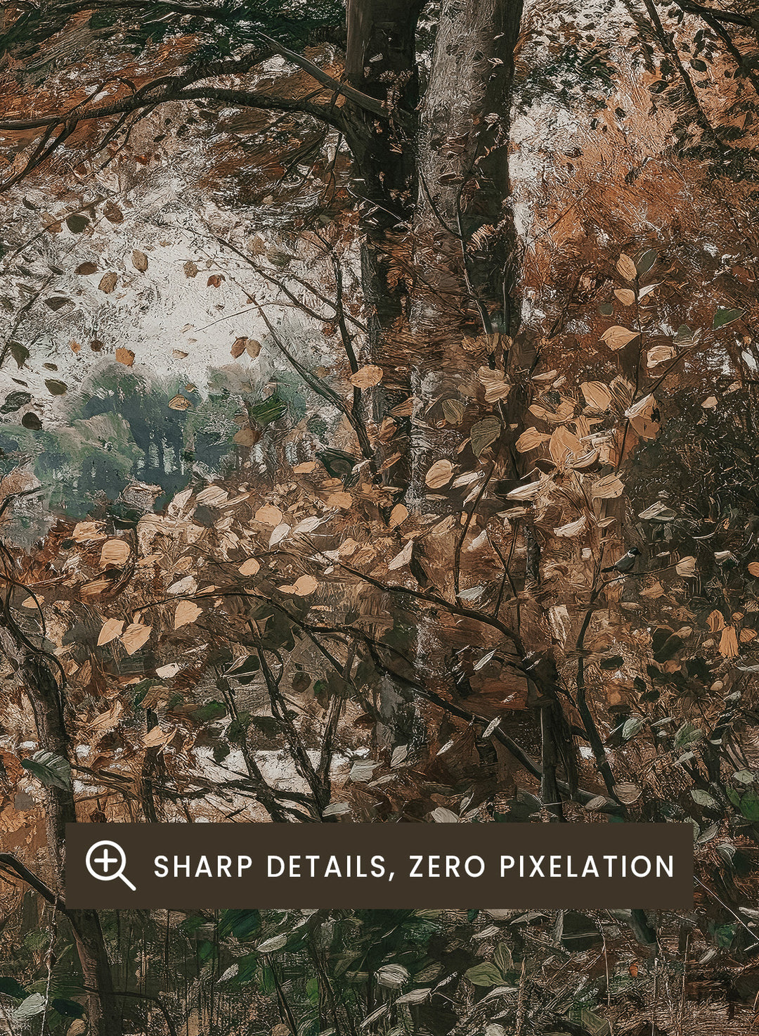 "Charlottendun Forest" Art Print