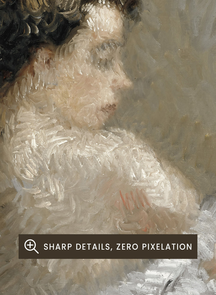 "Figure Crouching" Art Print