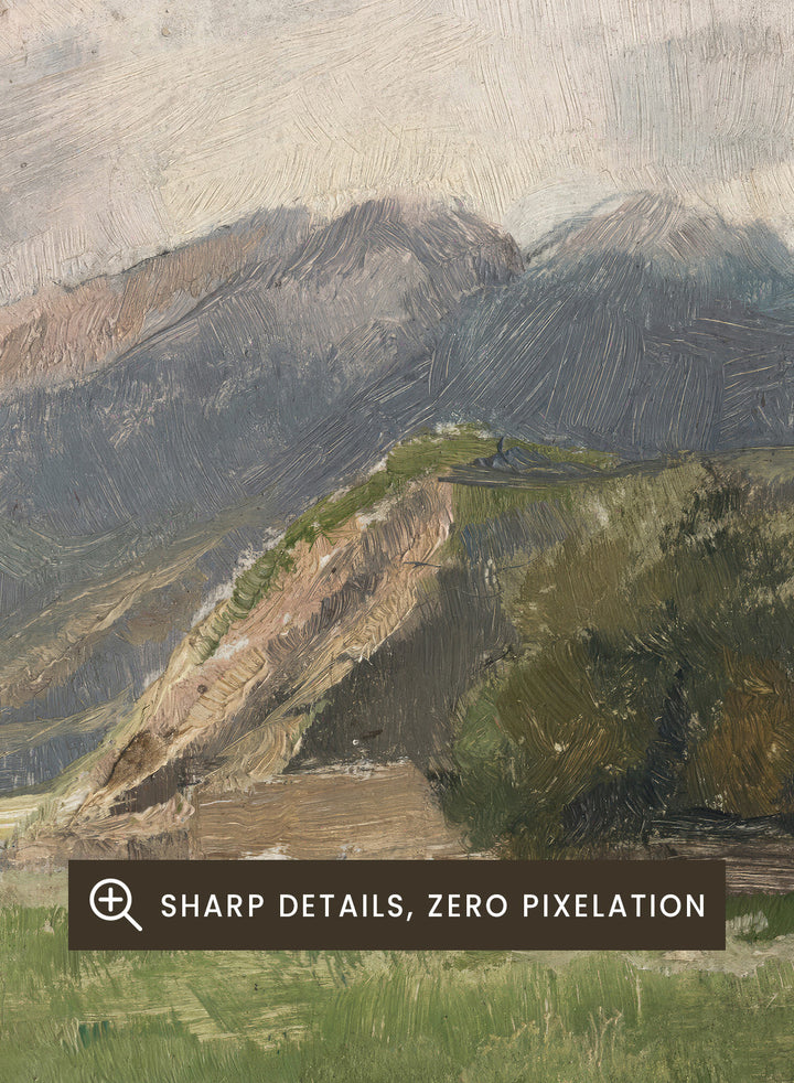 "Mountain Meadow" Art Print