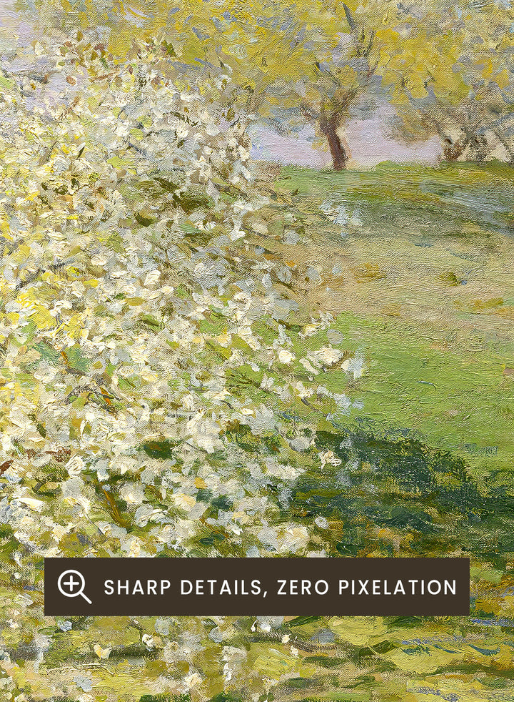Claude Monet Spring (Fruit Trees in Bloom) Art Print
