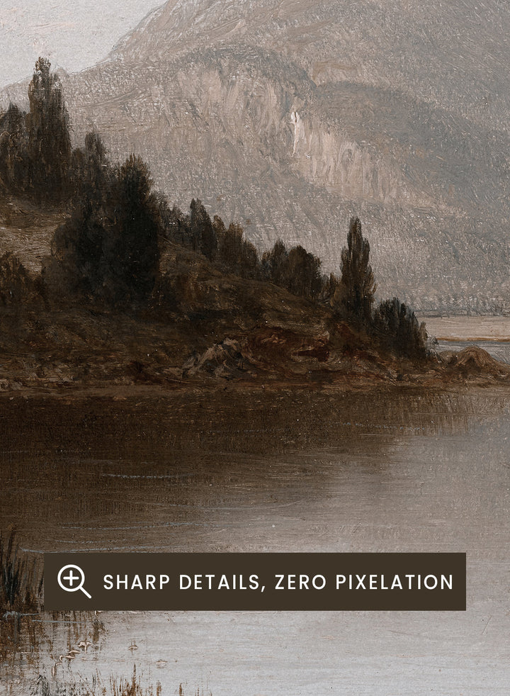 "Bear Mountain and Iona Island on the Hudson River" Art Print