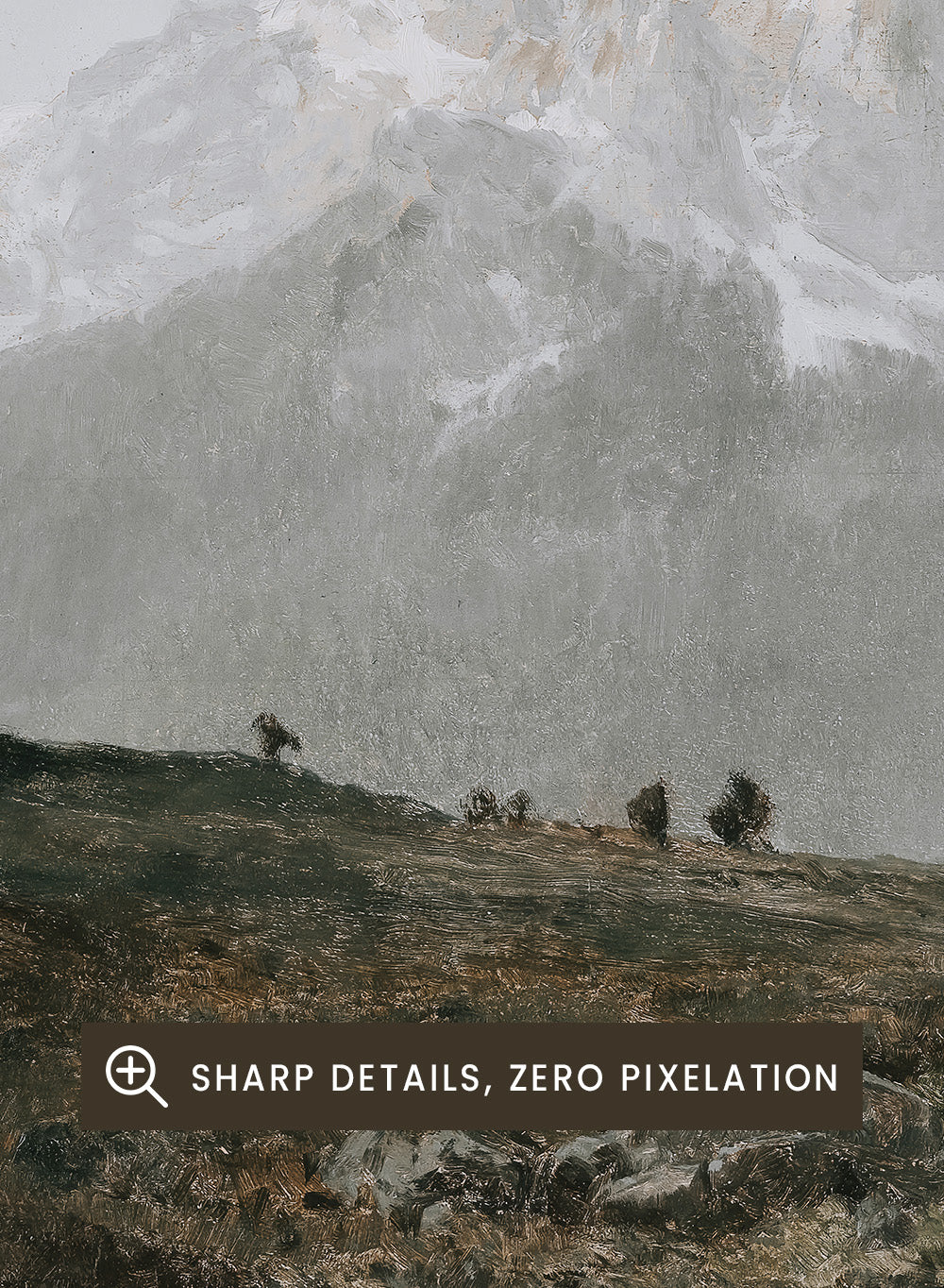 "Mountain Landscape" Art Print