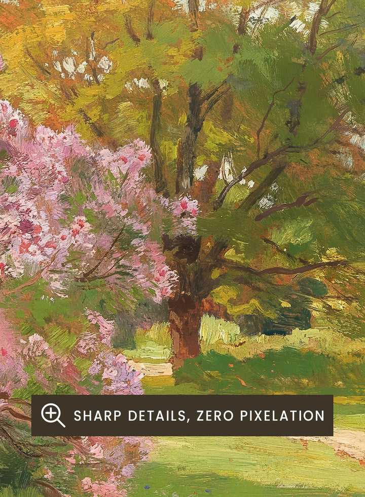 "A Blossoming Bush" Art Print