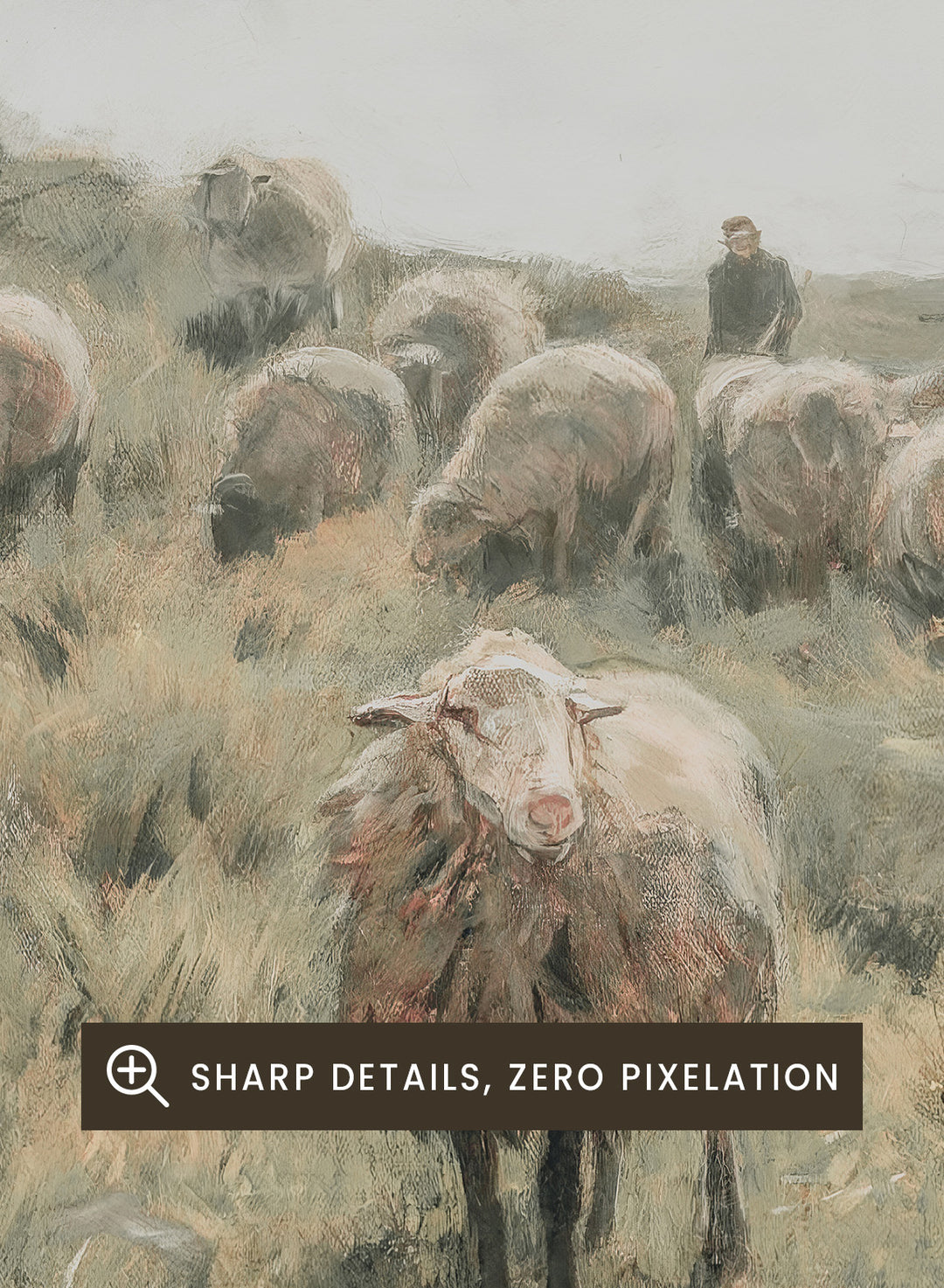 "On the Dunes" Art Print
