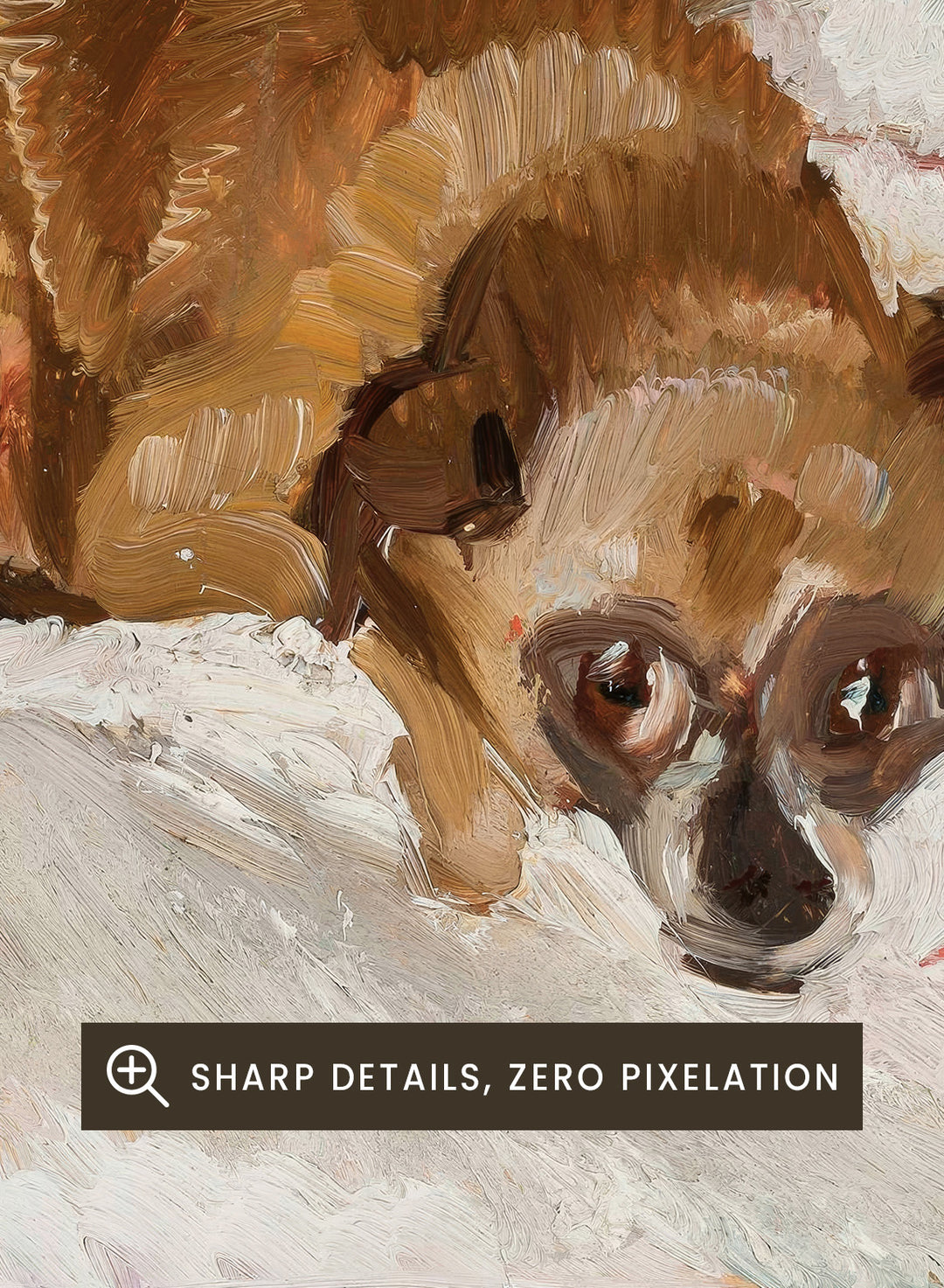 "Lying Dog" Art Print