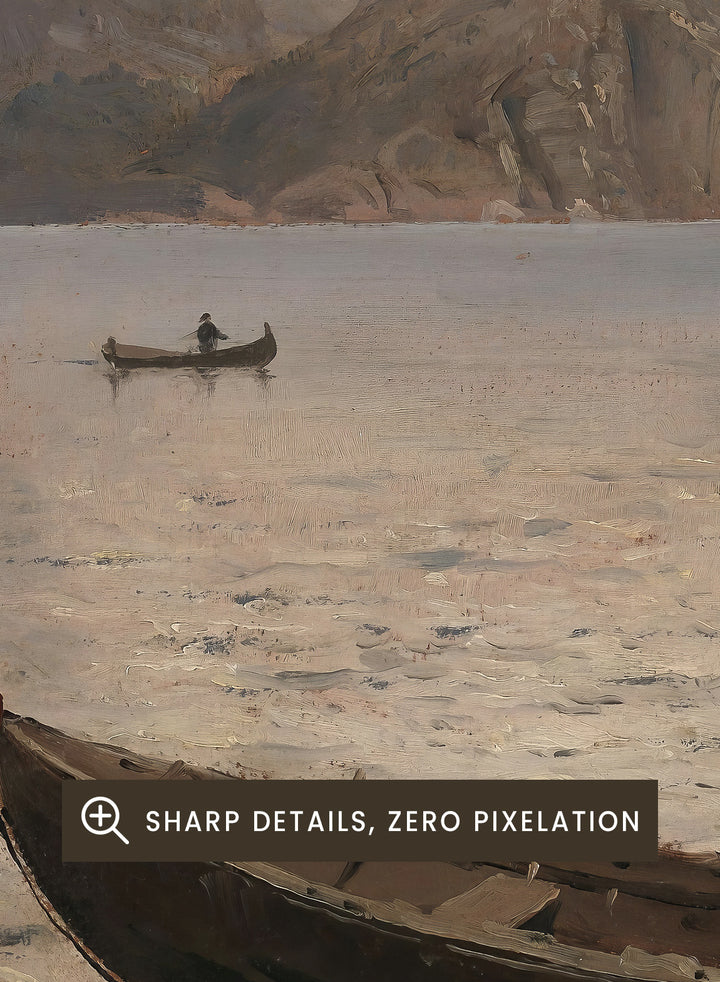"River Landscape" Art Print