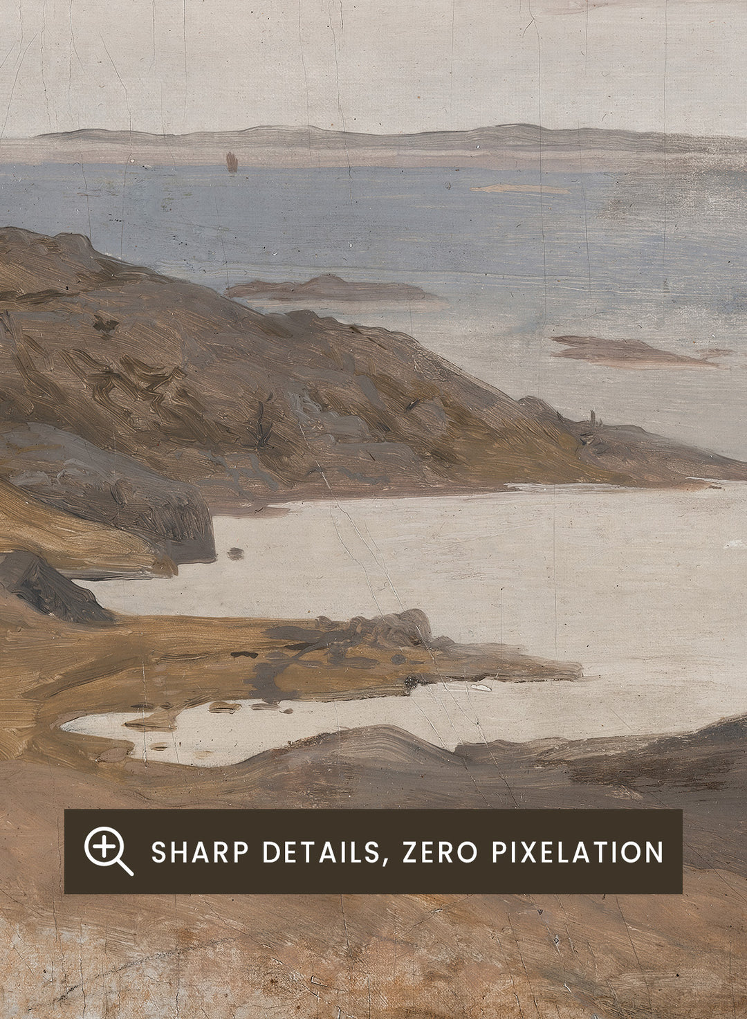 "Motif from Bohuslan" Art Print