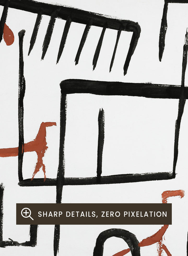 Paul Klee Animals in an Enclosure 1938 Art Print