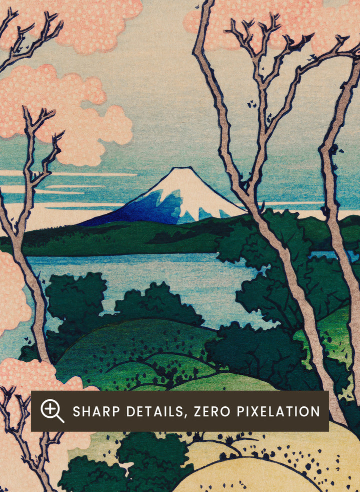 Katsushika Hokusai Goten-Yama Hill Shinagawa on the Tokaido Art Print