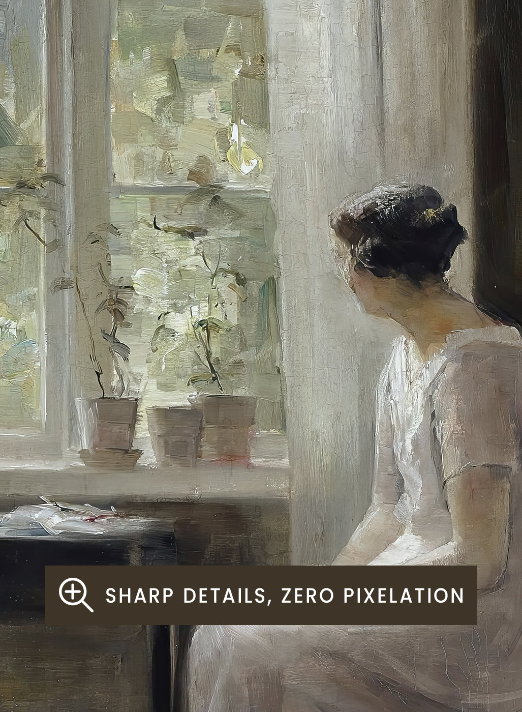 "Interior, Light Of Spring" Art Print