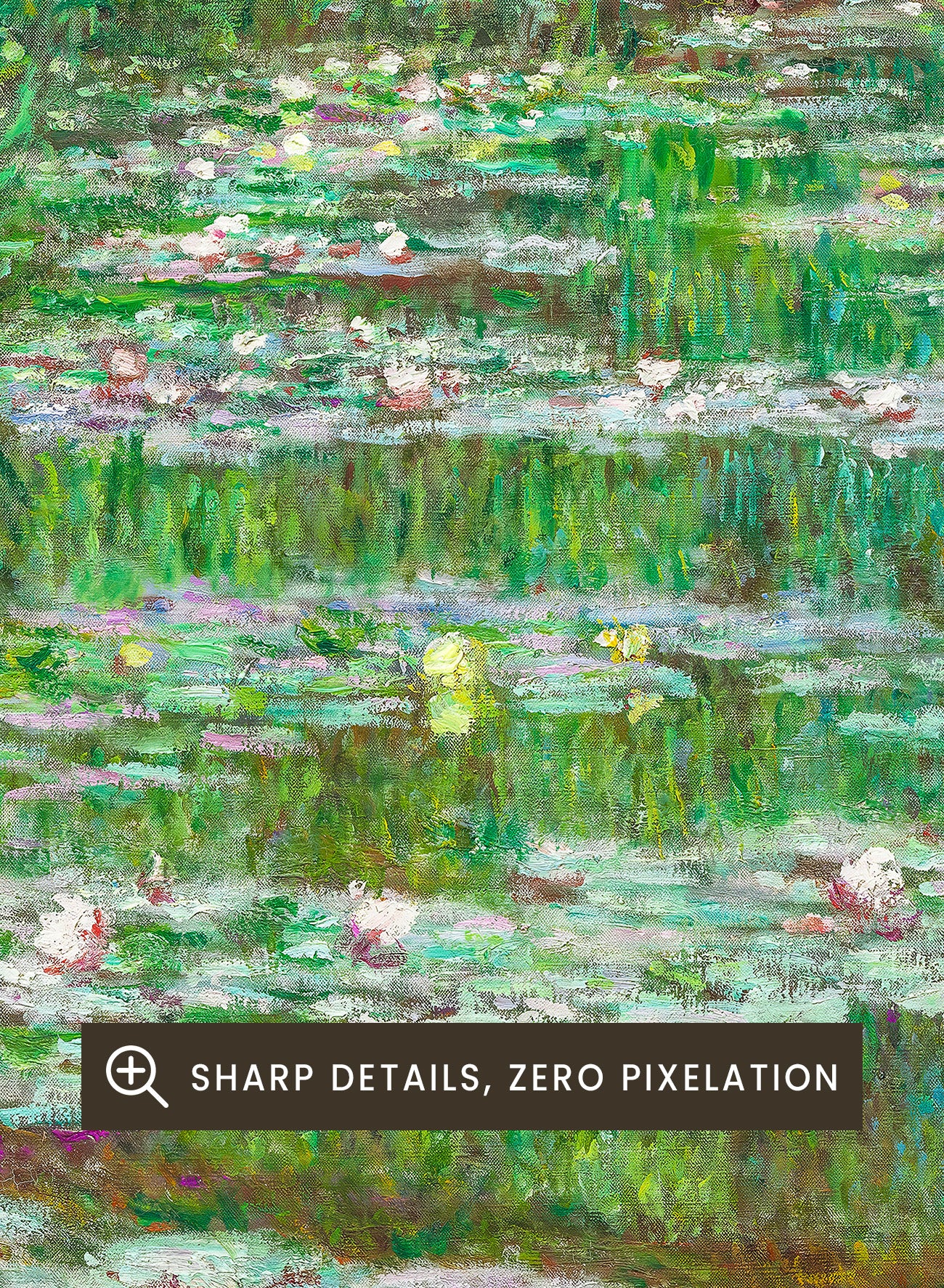 Claude Monet The Japanese Footbridge 1899 Vintage Poster Art Print