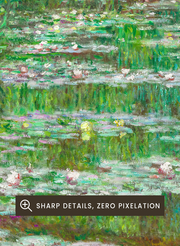 The Japanese Footbridge 1899 by Monet Print