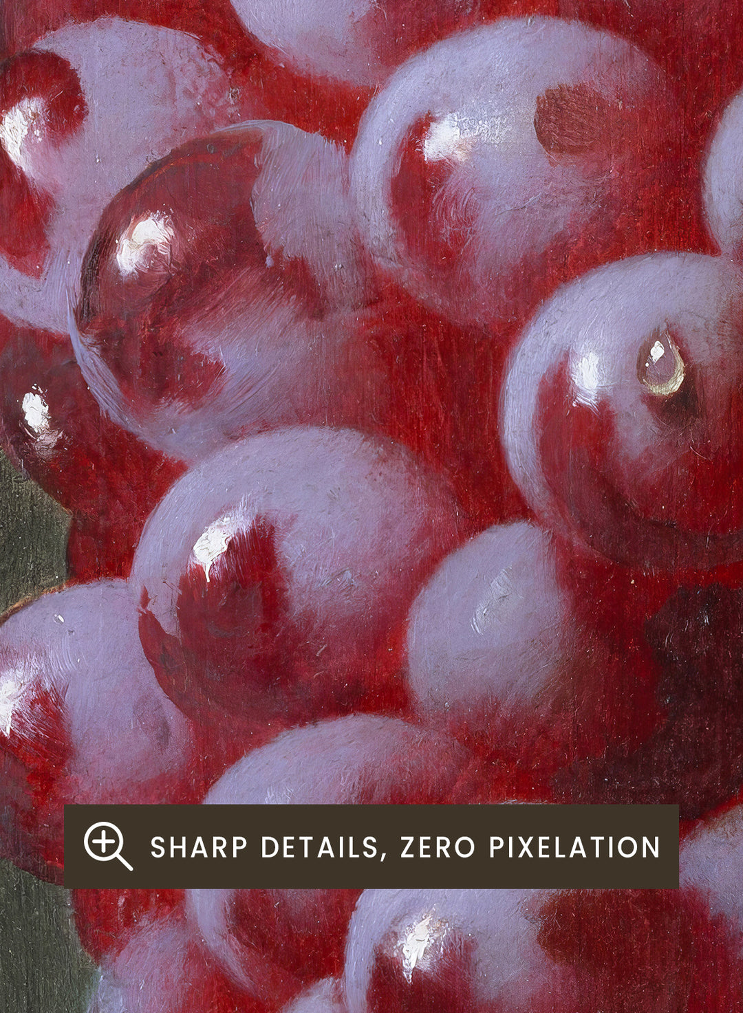 "Still Life with Grapes" Art Print