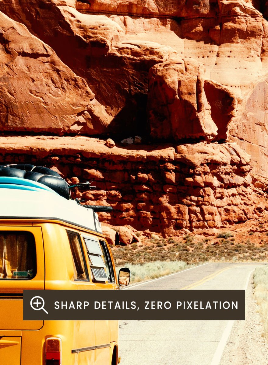Taudalpoi - The Real Road Trip Licensed Fine Art Print (Framed