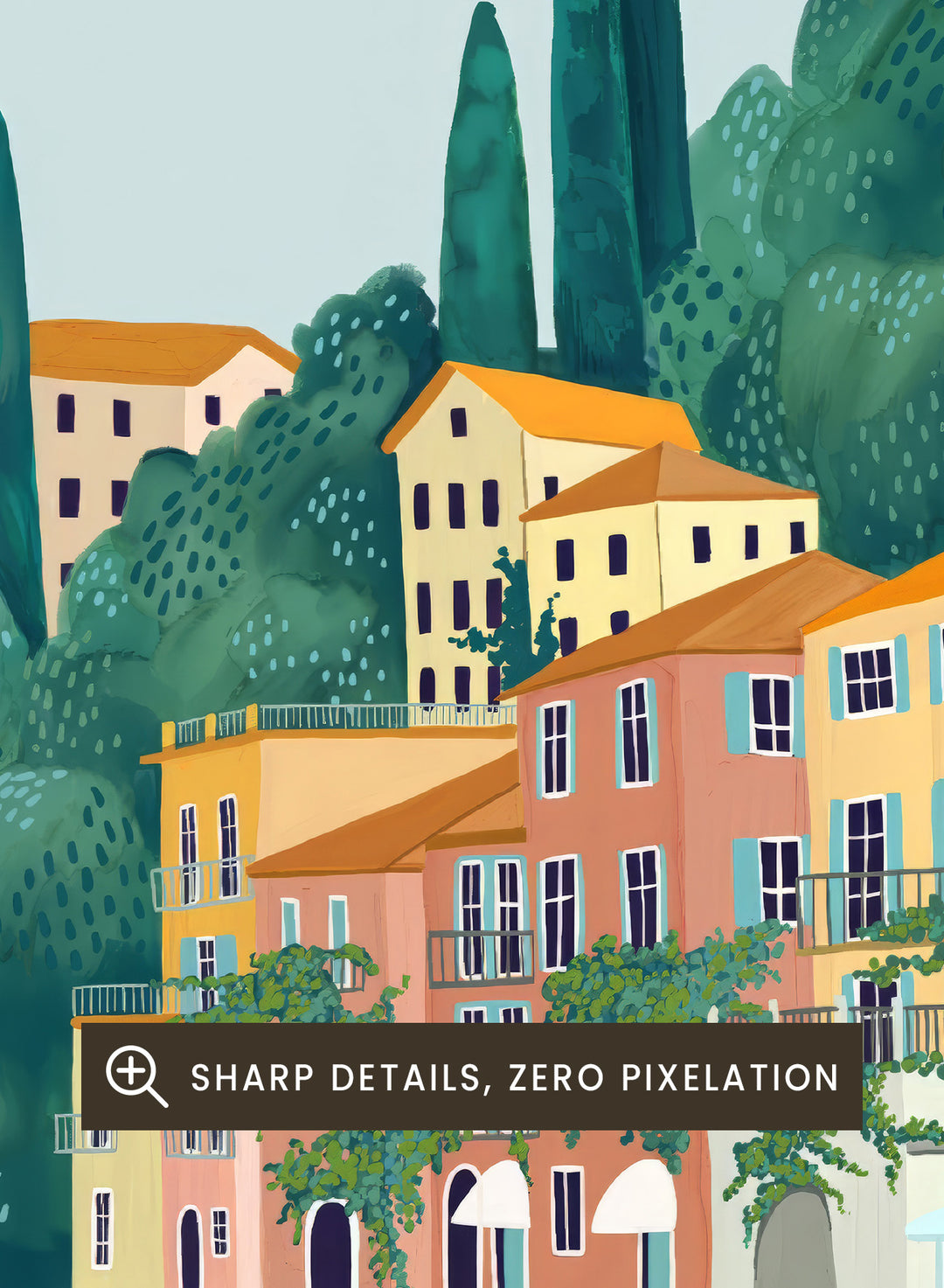 Lake Como Italy Art Print