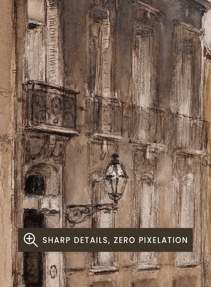 "13 rue Saint-Maur, Bordeaux" Art Print