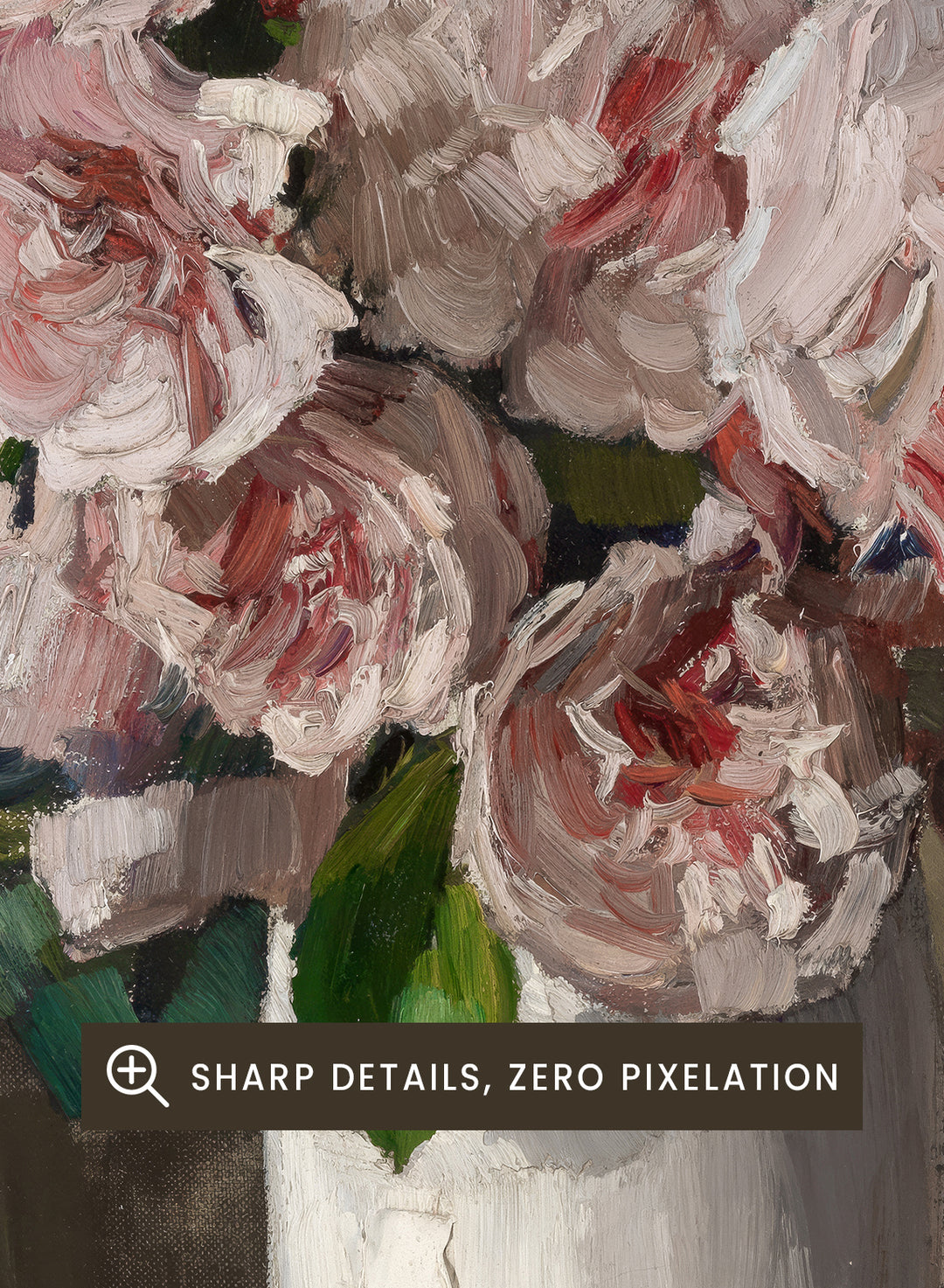 "Still Life with Pink Roses" Art Print