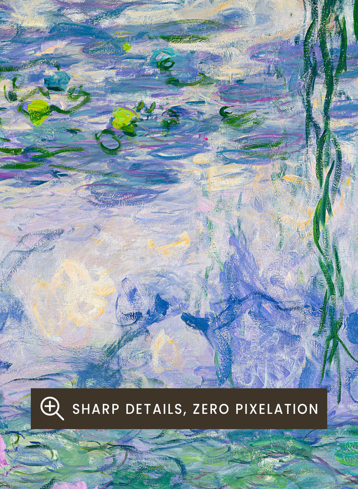 Water Lilies 1916 by Monet Print