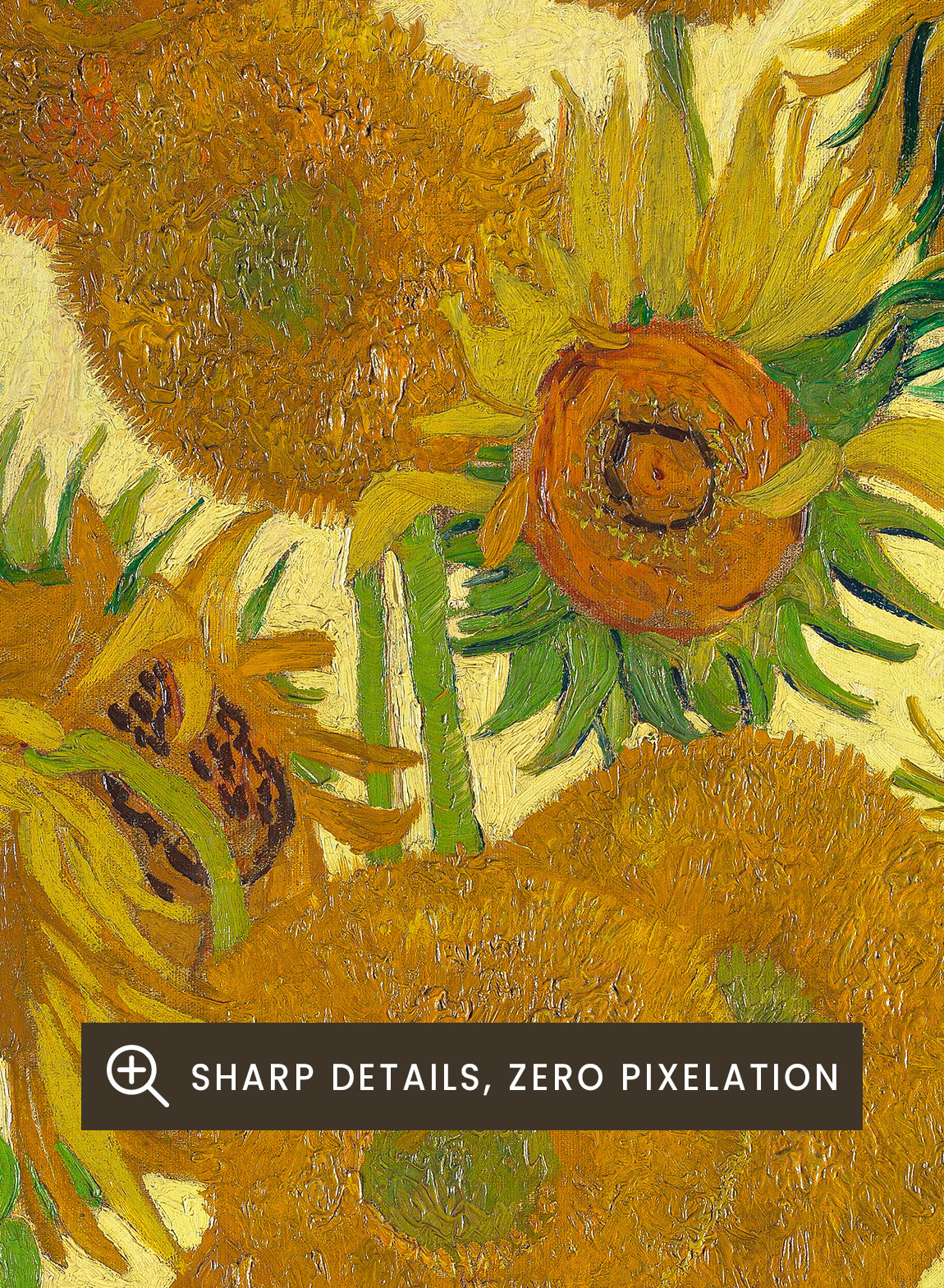 Vincent Van Gogh Sunflowers 1888 Vintage Exhibition Poster Art