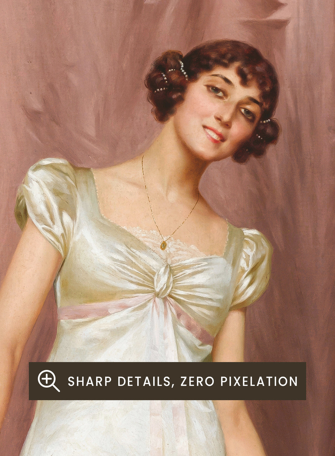 "An Elegant Lady" Art Print