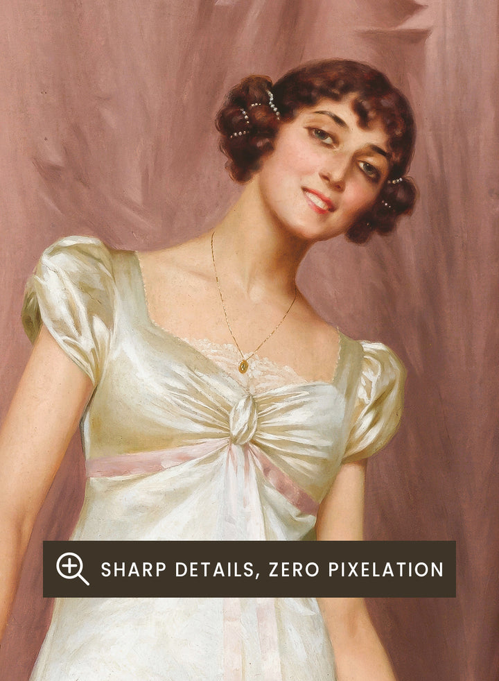 "An Elegant Lady" Art Print