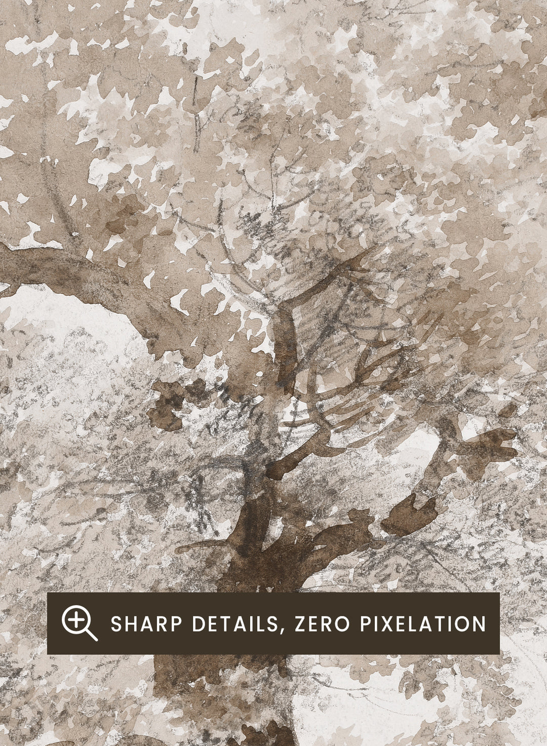 "Study of a Tree" Art Print