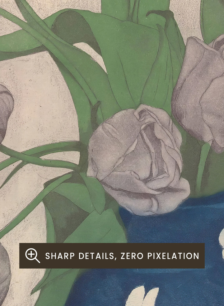 "Tulips in a Vase" Art Print