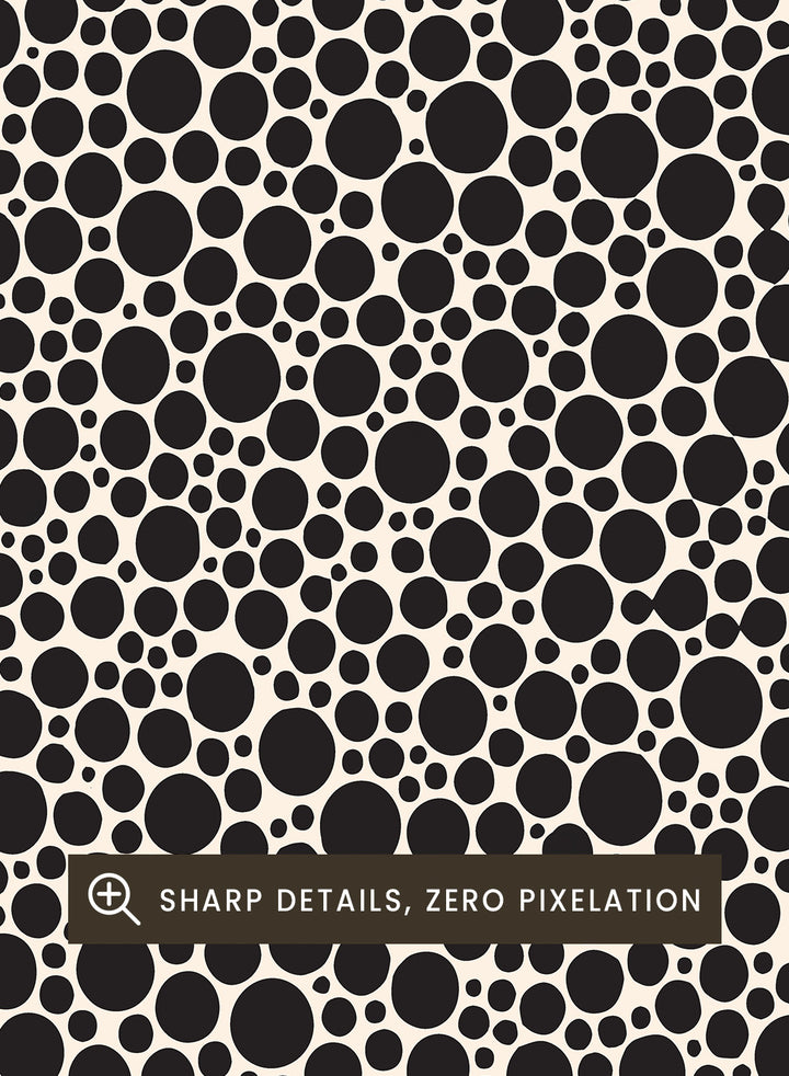 Polka Dots Inspired by Yayoi Kusama Art Print