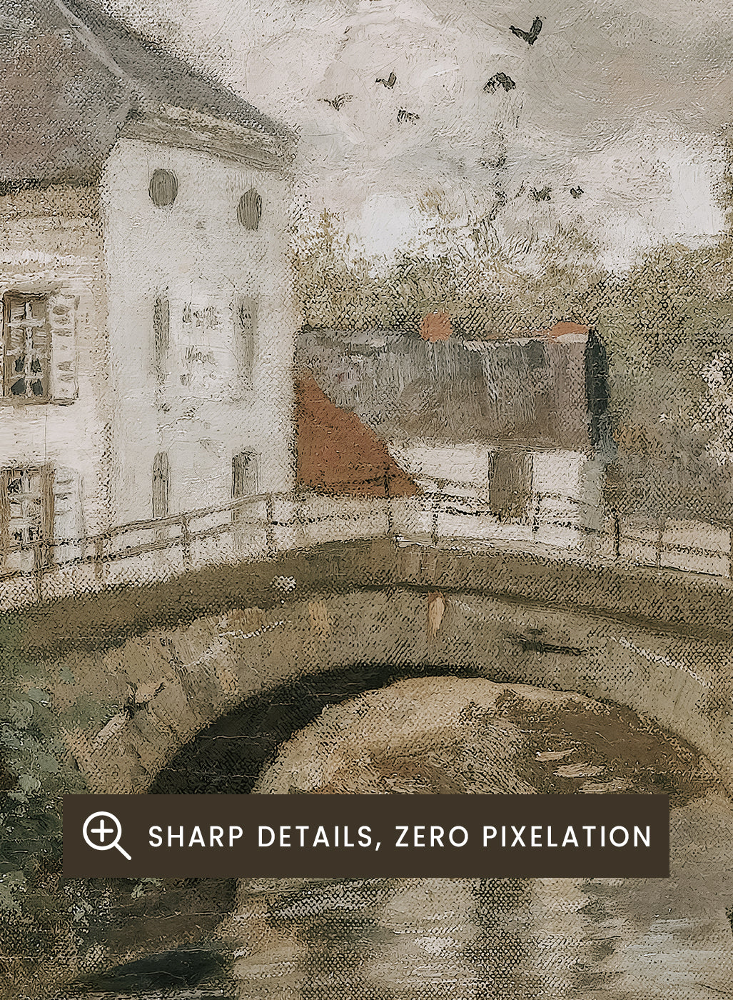 "Small Town Near La Panne, Belgium" Art Print