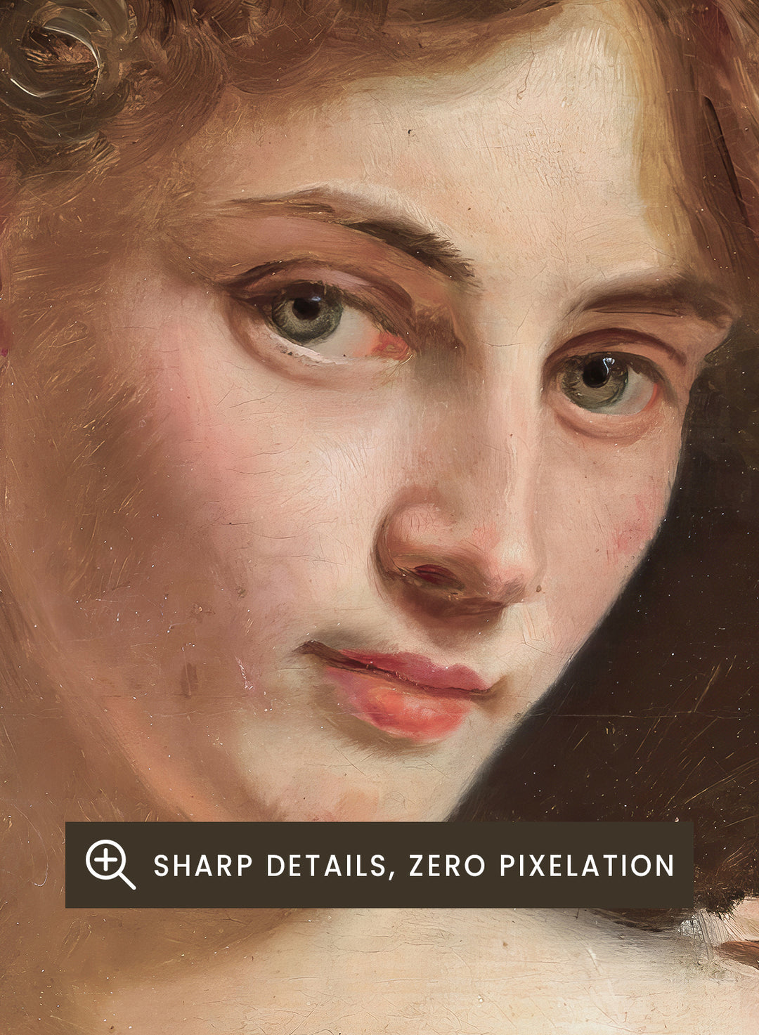 "A Blonde Beauty" Art Print