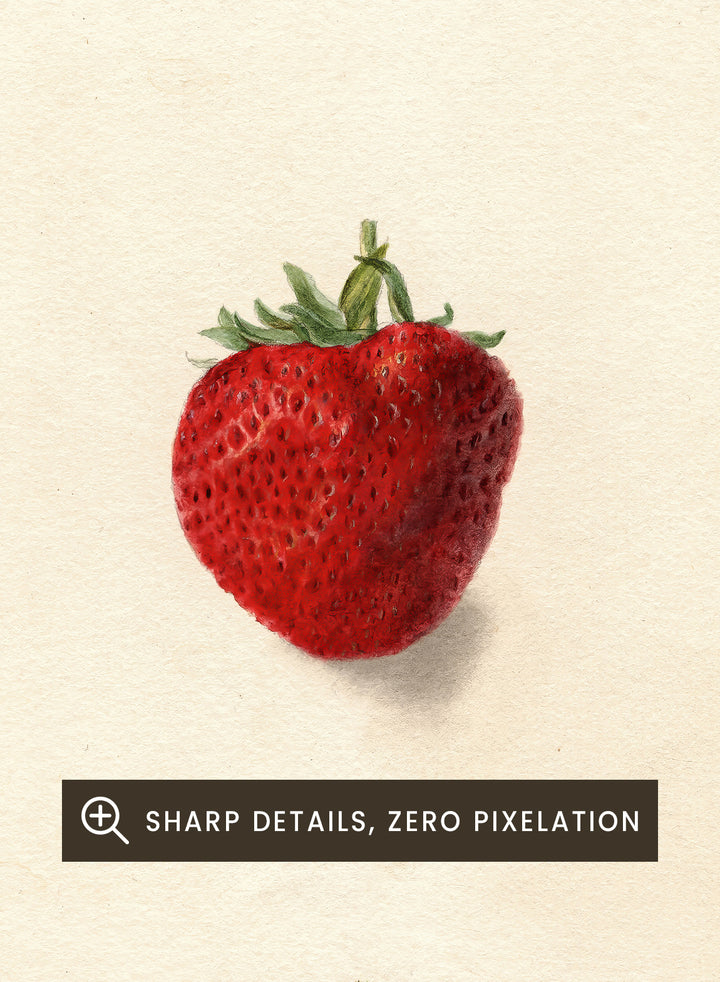 "Strawberries" Art Print