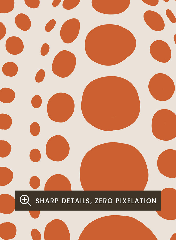 Pumpkin Forever Inspired by Yayoi Kusama Art Print