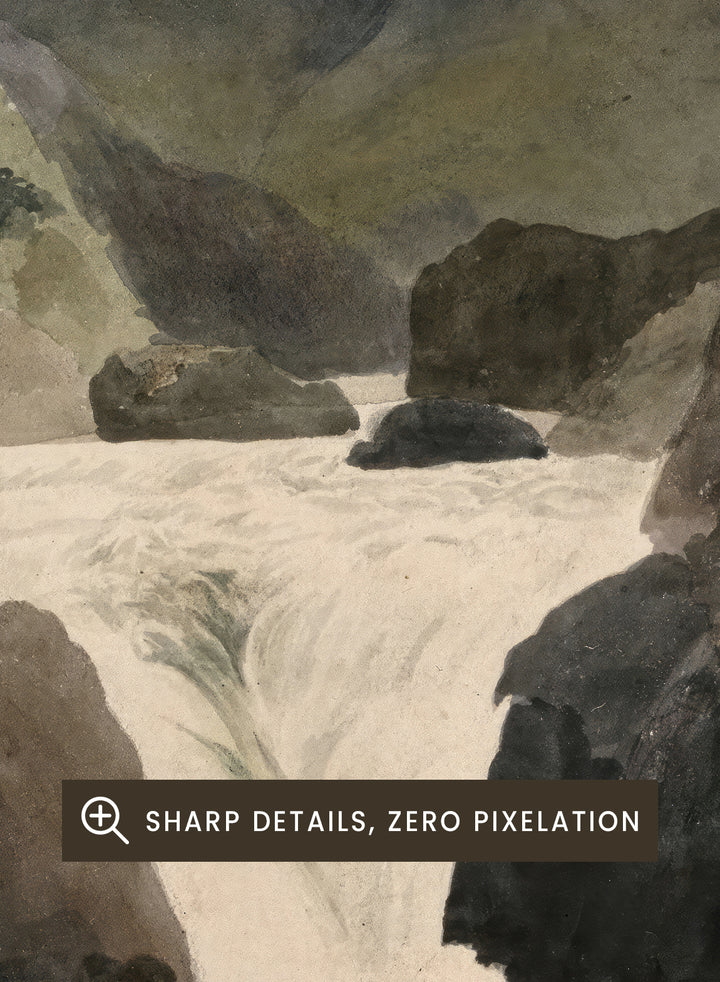 "Skelwith Force, Westmorland" Art Print