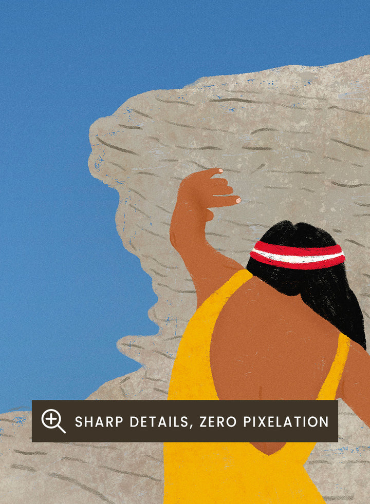 Jota de jai - My Beach Art Print