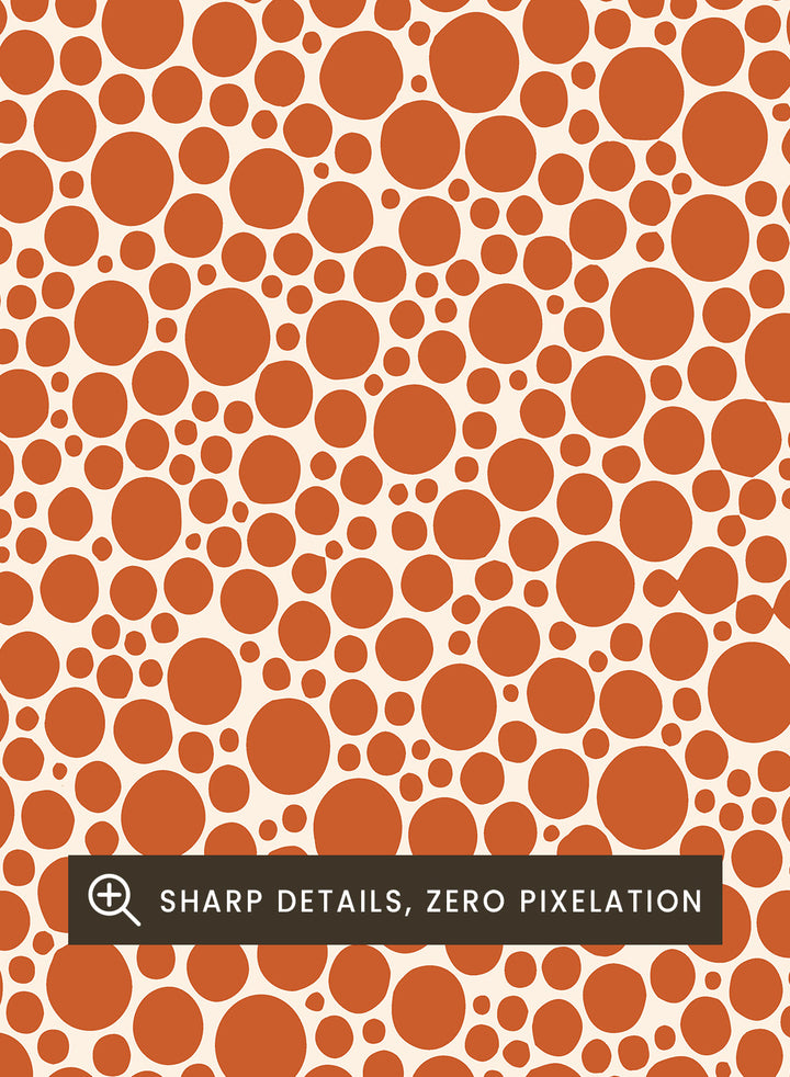 Polka Dots Inspired by Yayoi Kusama Art Print