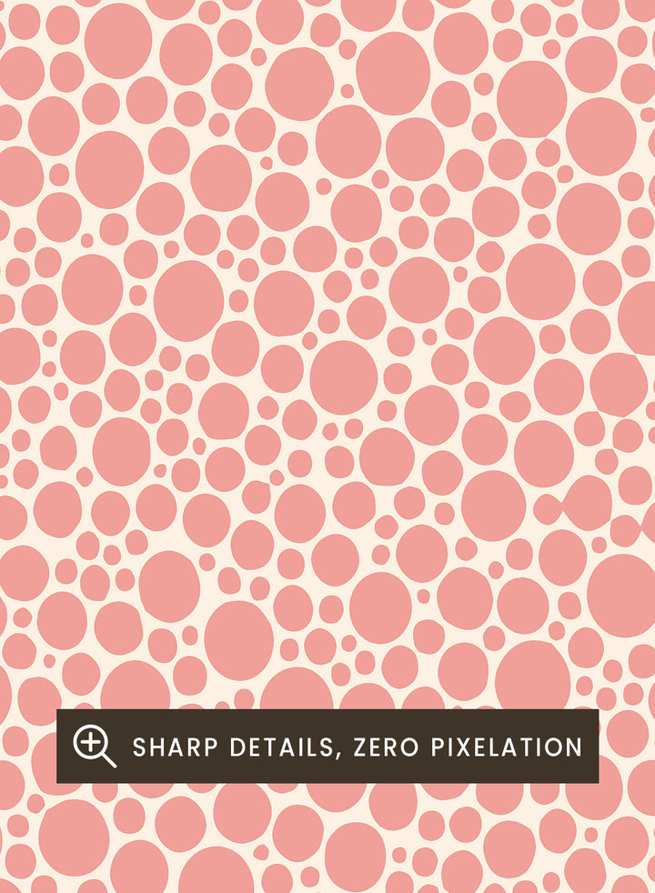 Polka Dots Inspired by Yayoi Kusama Art Print