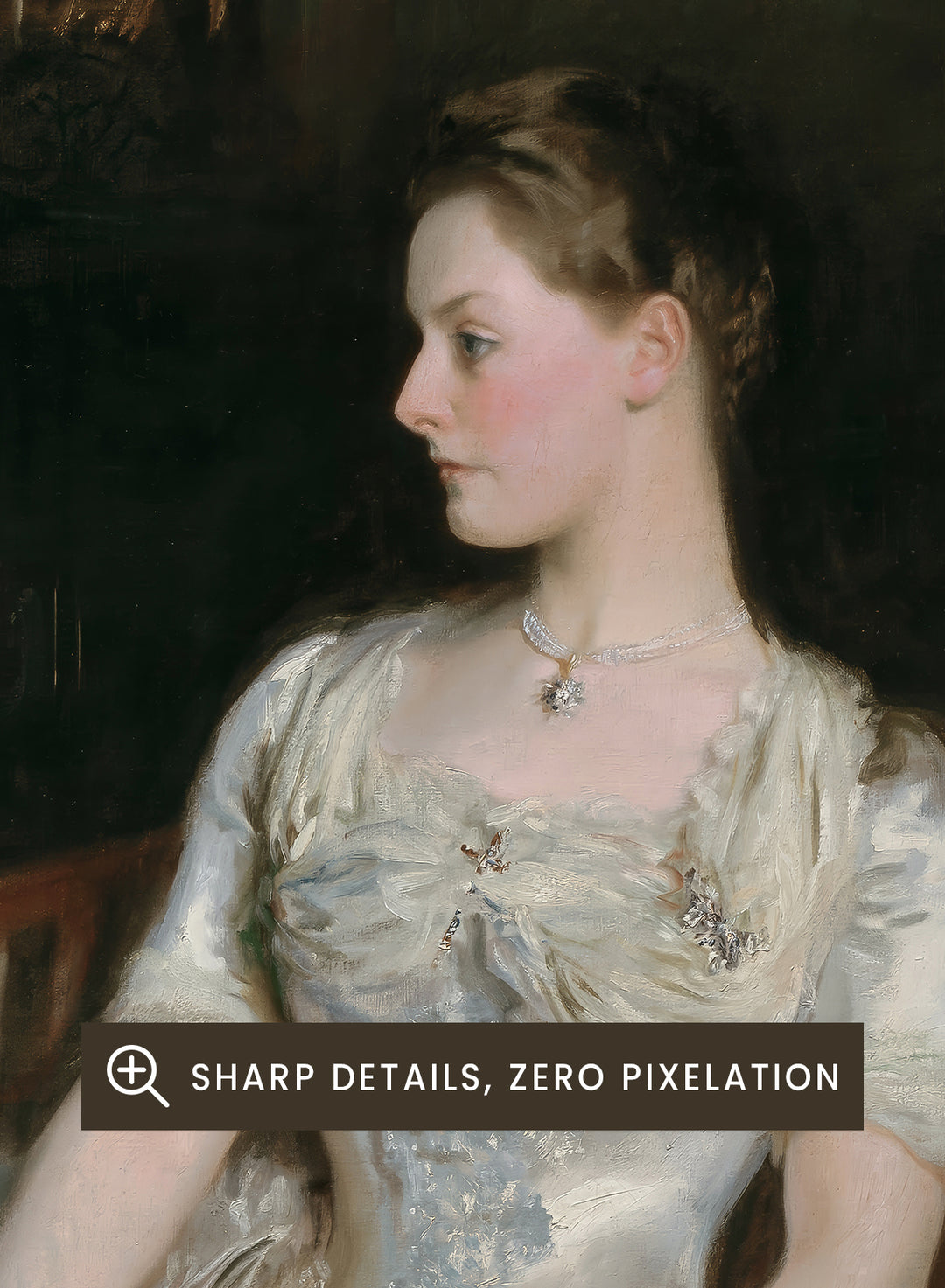 "Mrs. Cecil Wade" Art Print