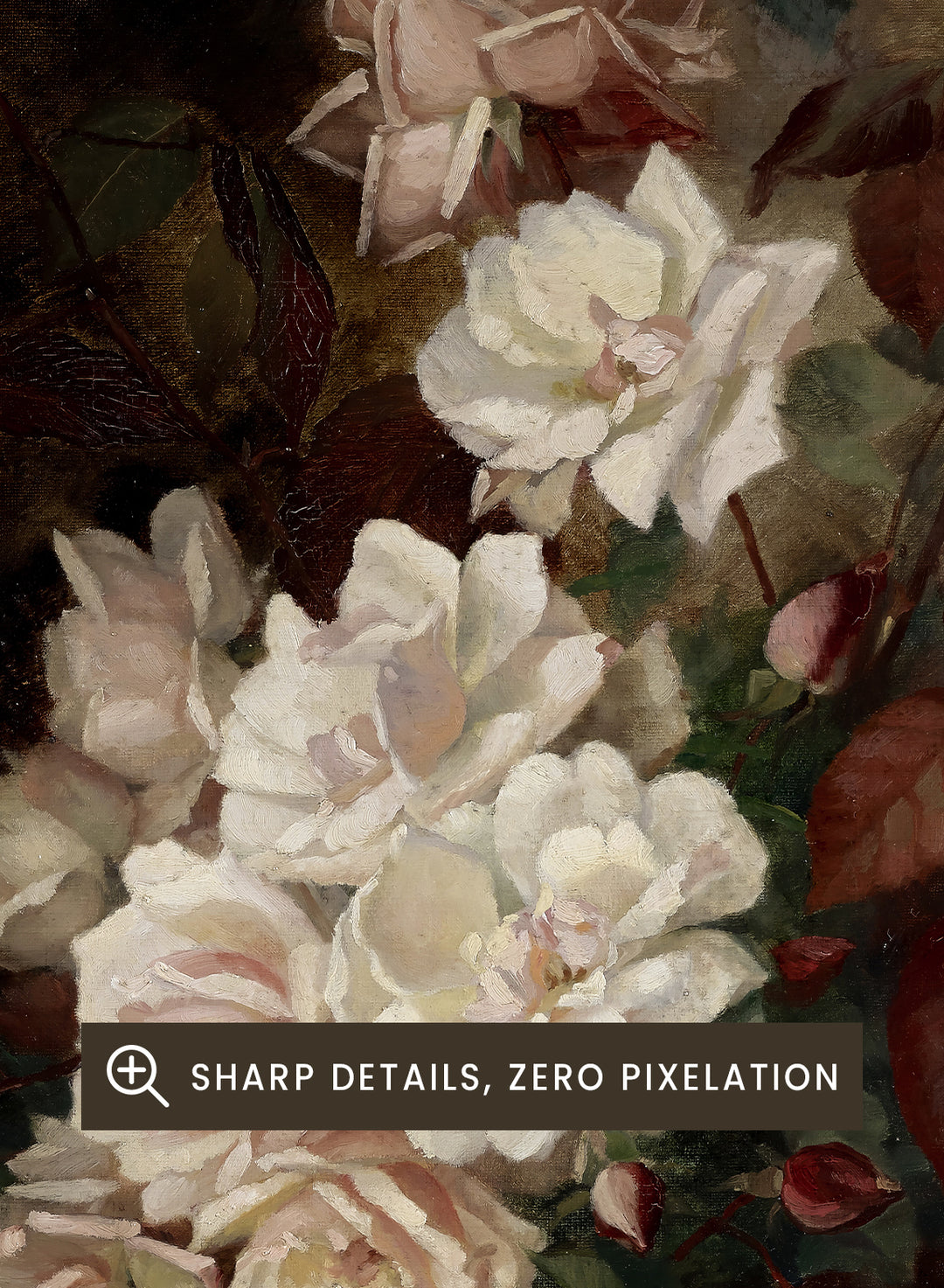 "Rose Bouquet" Art Print
