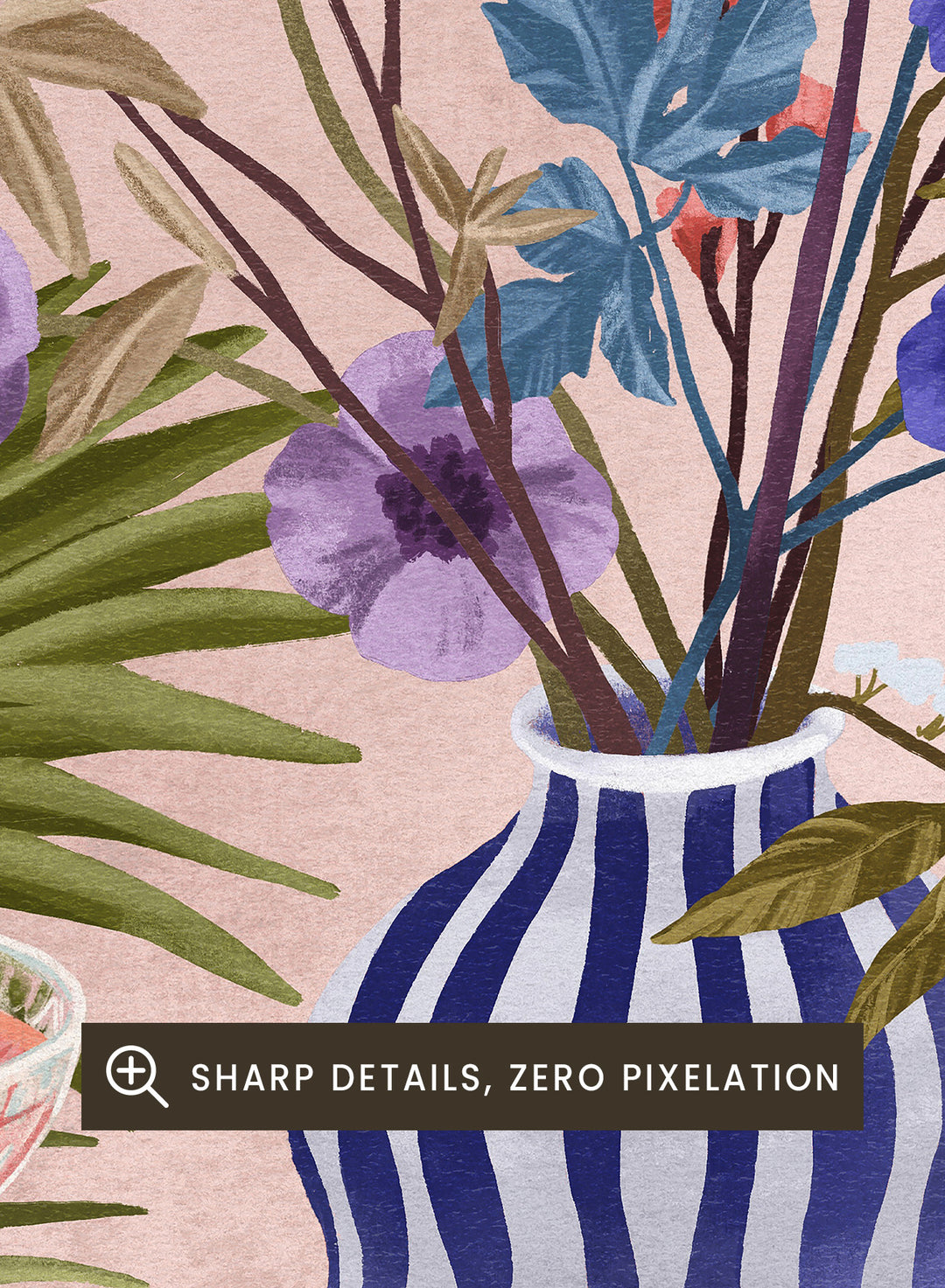 Goed Blauw - Lilac Summer Art Print