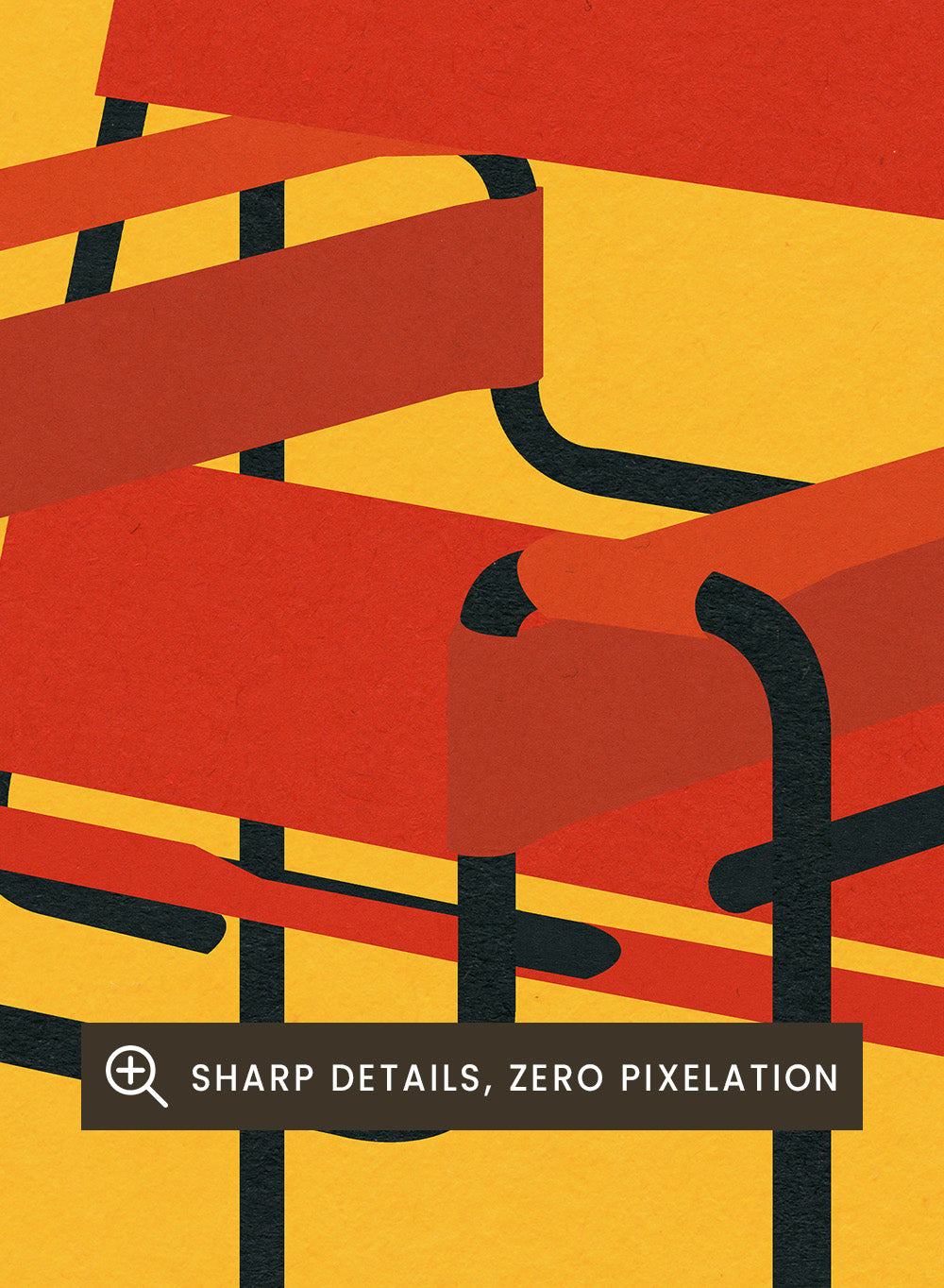 Rosi Feist - Wassily Chair Marcel Breuer Art Print