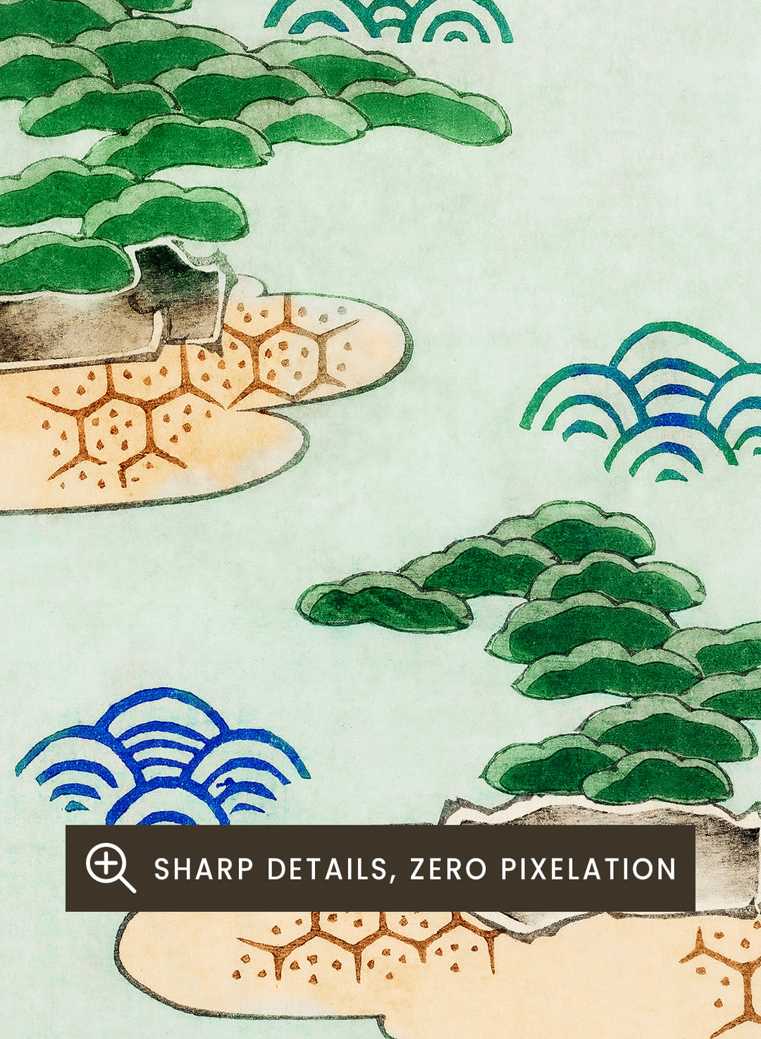 Watanabe Seitei Landscape Illustration Art Print