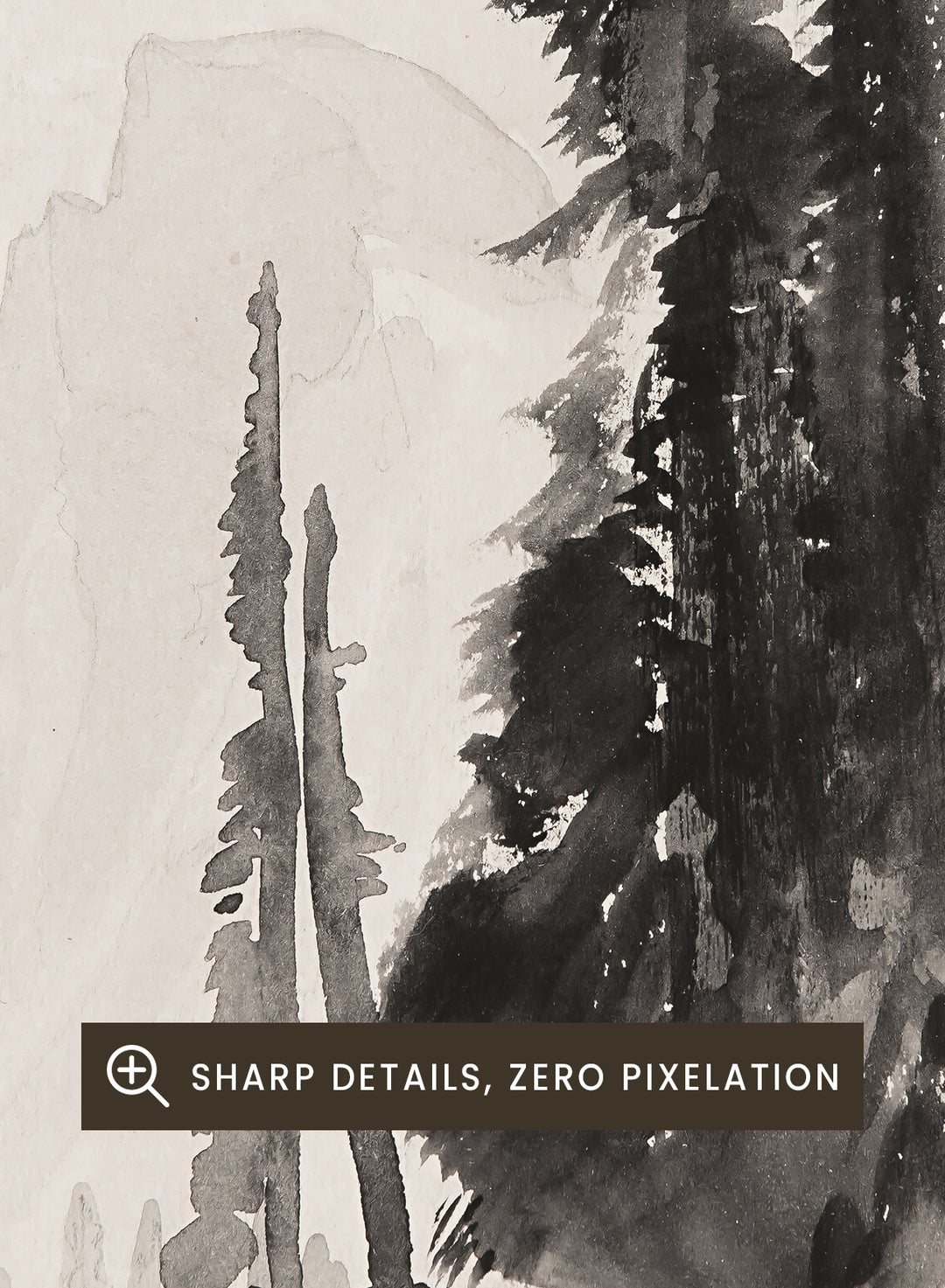 "Half Dome, Yosemite" Art Print