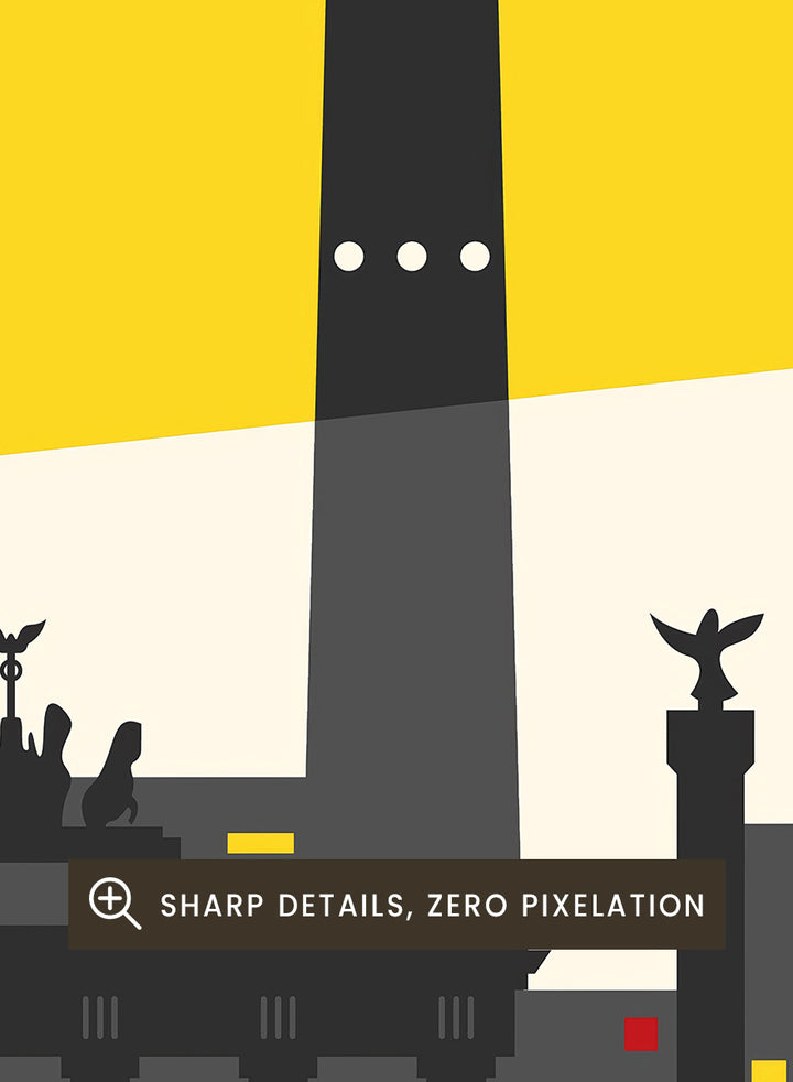 A minimalist travel poster for Berlin 1989, featuring the Fernsehturm TV tower and city skyline against a cream background, with stylized German flag stripes in black, white, red, and yellow. Berlin 89 German Skyline by Retrodrome travel art print featuring the Fernsehturm, Berlin skyline, German flag colors, and bold retro poster design.